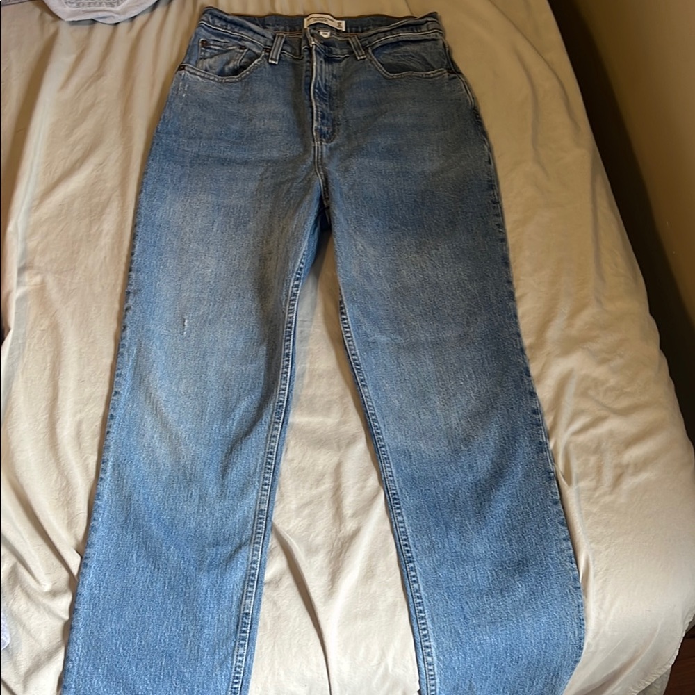 Abercrombie & Fitch Ultra high rise straight curve love - Picture 4 of 4